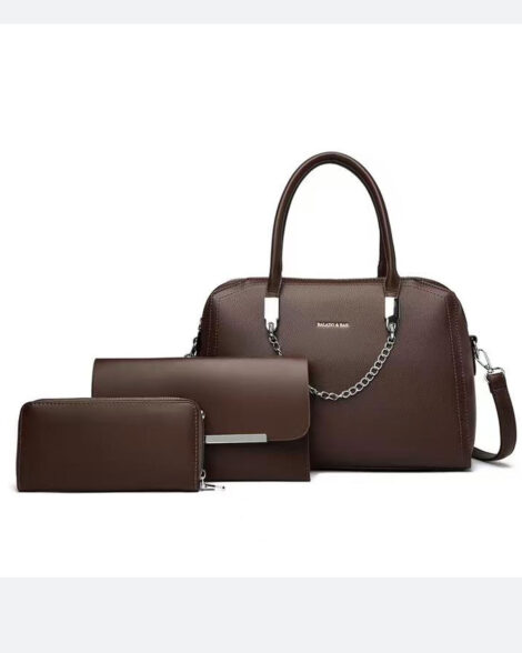 The Valencia 3-Piece Luxury Handbag & Accessory Set