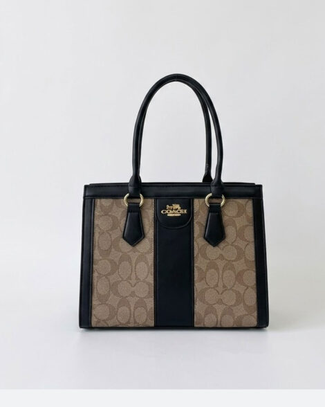 Monogram Canvas Framed Carryall Tote