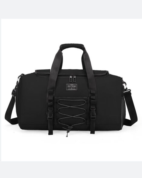 JIN YOO Tactical Bungee Travel & Gym Duffel Bag